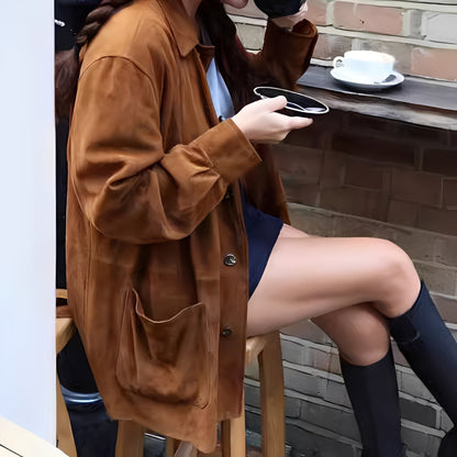 Armelle - Jemná bunda s náprsními kapsami pro ženy