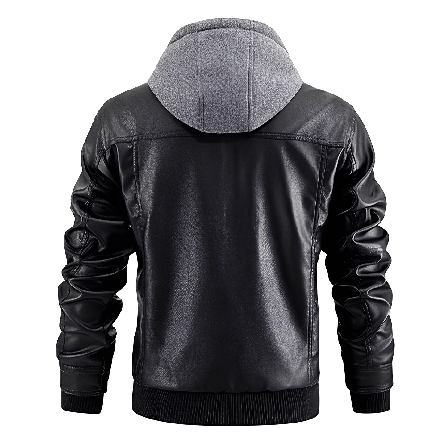 Everard - Klasická pánská moto bunda s kapucí