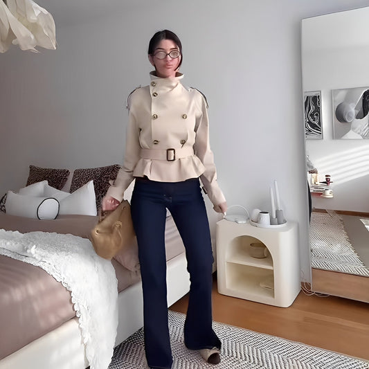 Cindy - Ženský módní trenčkot