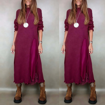 Fanny - Svetr a elegantní šaty pro ženy určené k definování