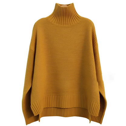 Sally - Stylový dámský rolákový svetr z vlny