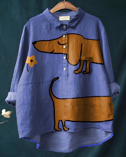 Eyden - Umělecká dámská dlouhá košile