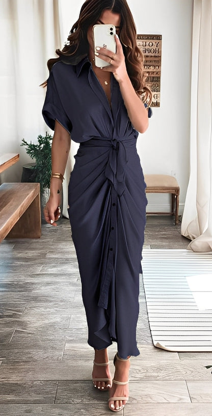 Antoinette - Dlouhé stylové dámské šaty