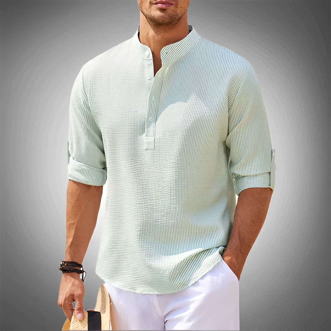 Adriennes - Pohodlná pánská košile s límečkem