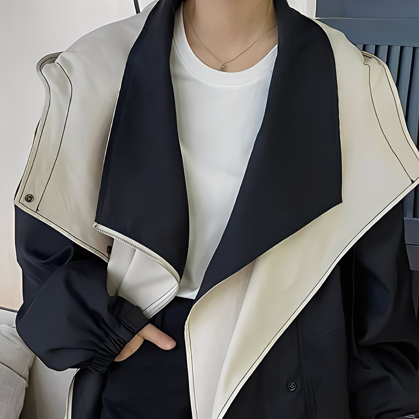 Jaquelyn - Současný, lehký kabát pro ženy