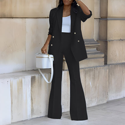 Mélanie - Dlouhé elegantní a formální sako pro ženy ve soupravě