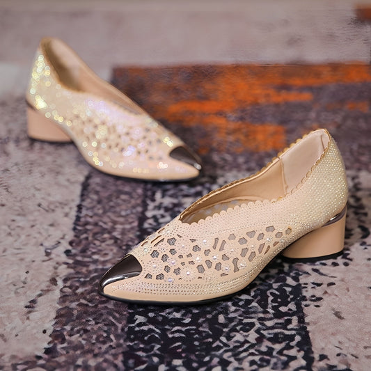 Priscille - Elegantní síťovinové dámské sandály