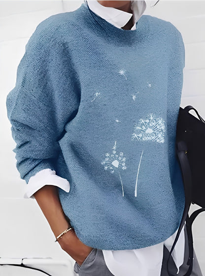 Milly - Módní, pohodlný dámský svetr s potiskem