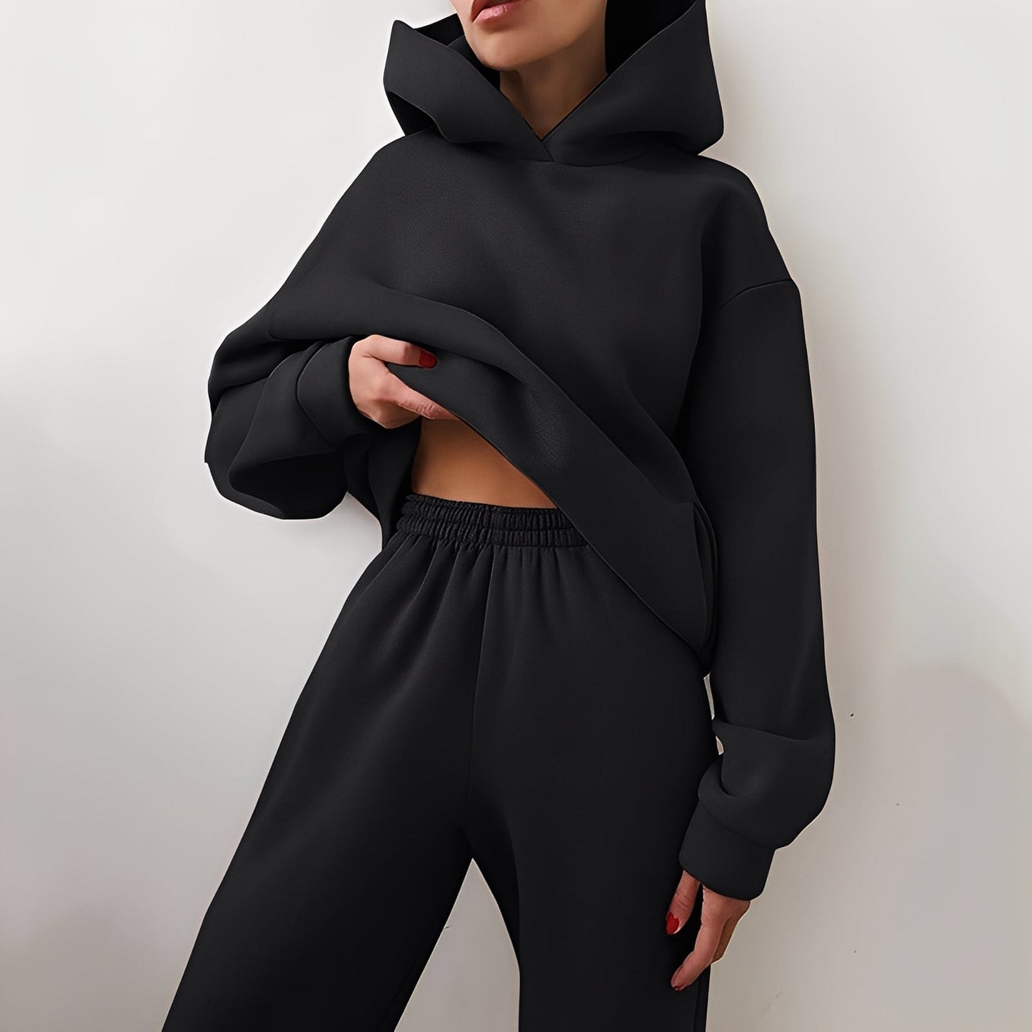 Wenona - Pohodlná dámská sada s kapucí, perfektní pro volný čas