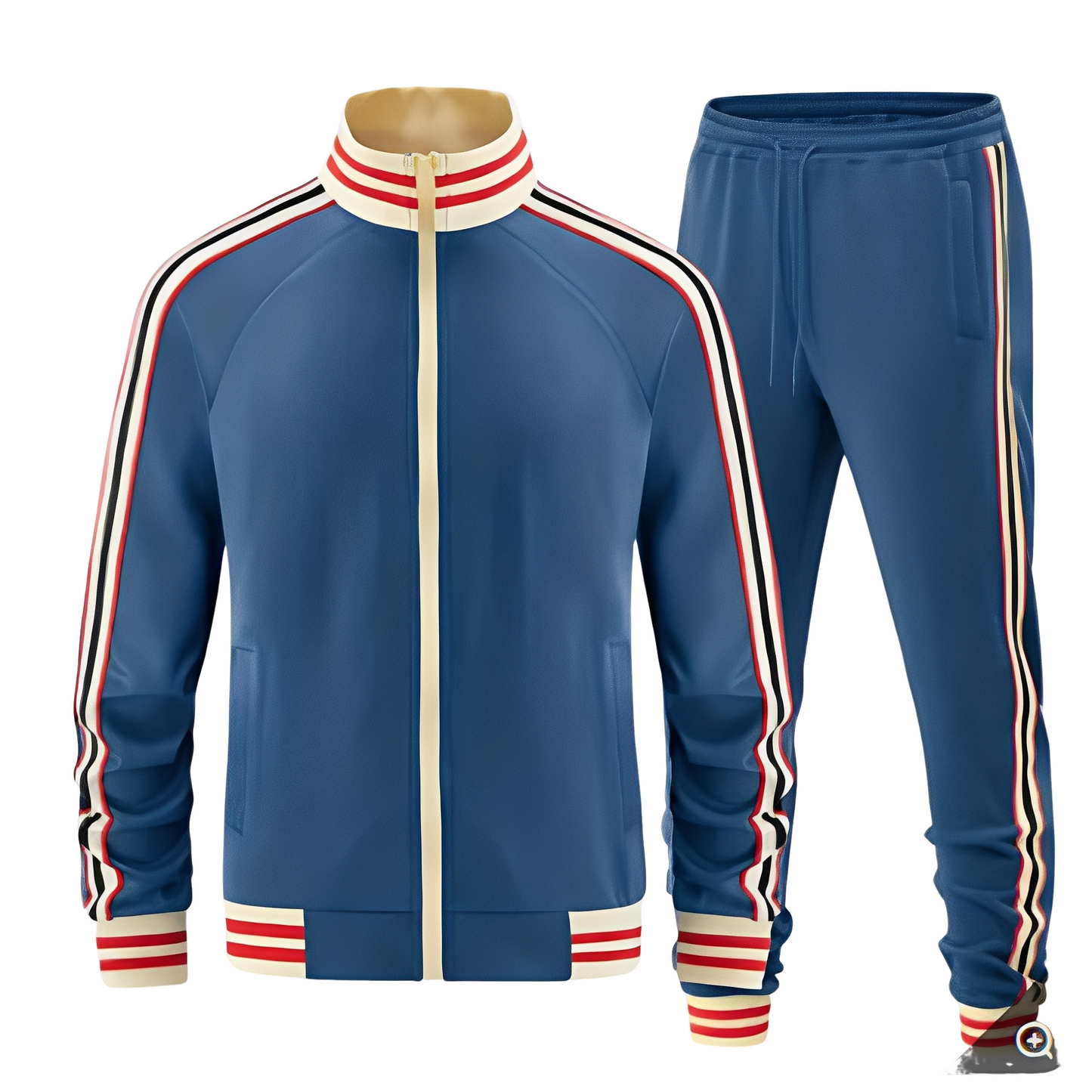 Cullen - Moderní pruhované sportovní sady pro muže