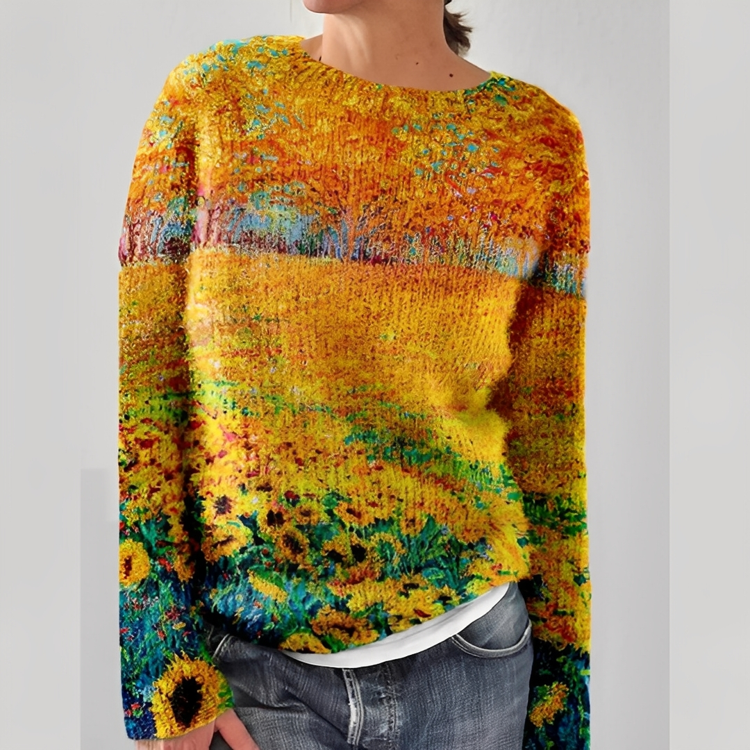 Liliane - Dámský zimní svetr z vlny