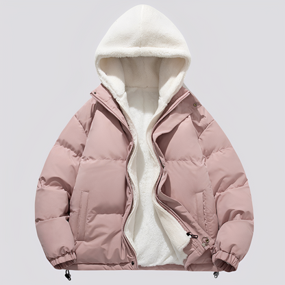 Gary - Pánská teplá zipová mikina s kapucí