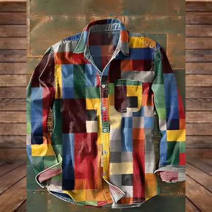 Gontran - Stylová košile s praktickou kapsou pro muže