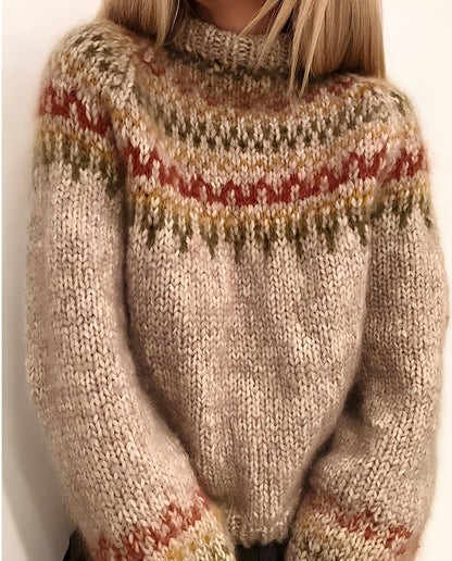 Macey - Ženský silně pletený svetr