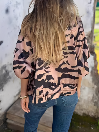 Ryana - Stylová dámská bunda se zipem