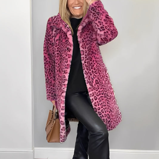 Ellen - Dámský kožich s moderním vzorem