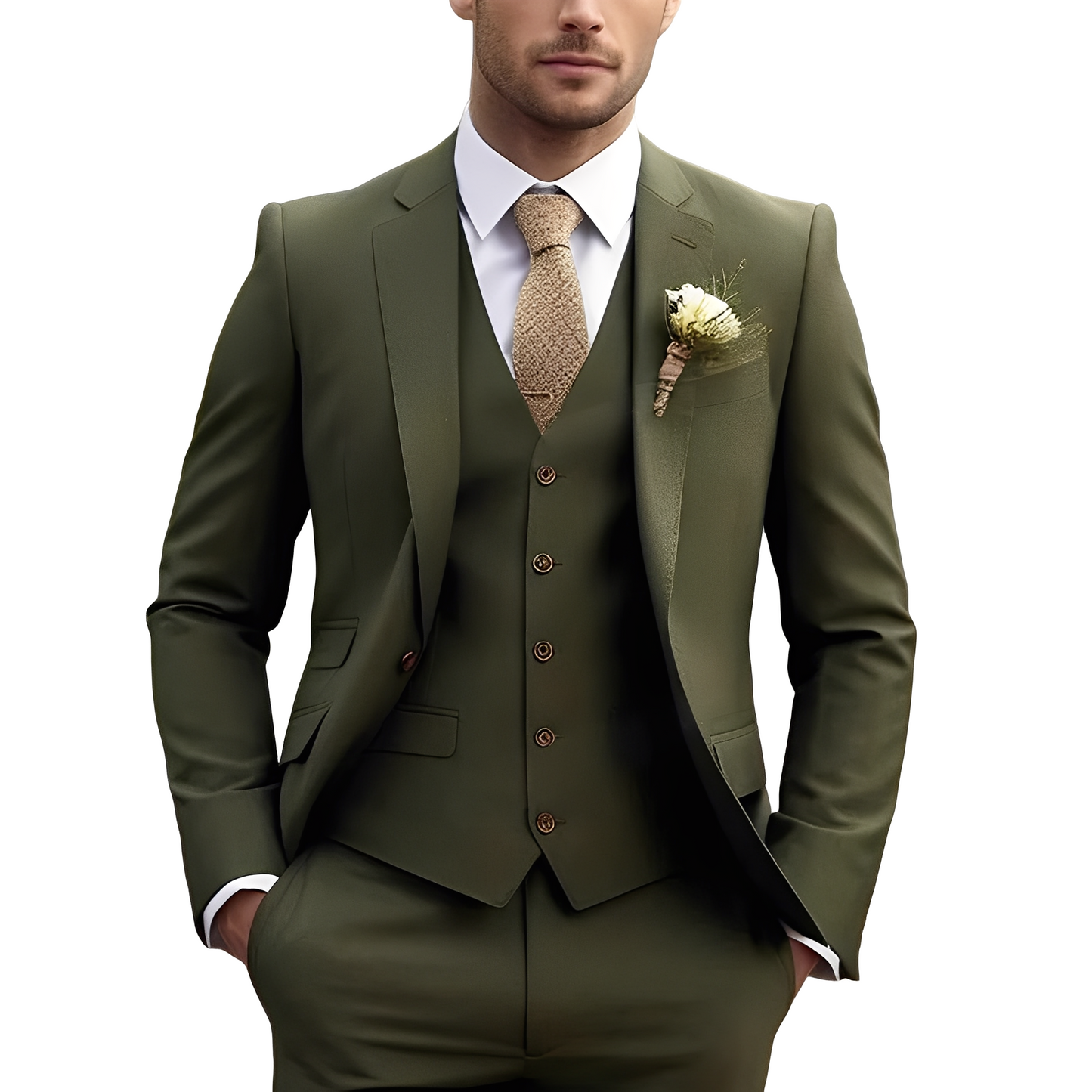 Austin - Moderní pánský oblek ve 3 dílech