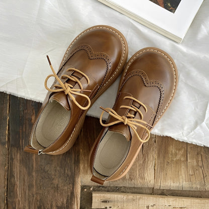 Vanessa - Dámské klasické Oxford kožené boty