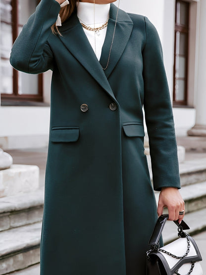 Moriah - Stylový a hřejivý dámský vlněný kabát