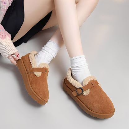 Jenee - Dámské teplé kotníkové boty s protiskluzovou podrážkou