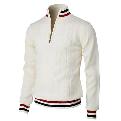 Jerry - Moderní pánský svetr s vysokým límcem