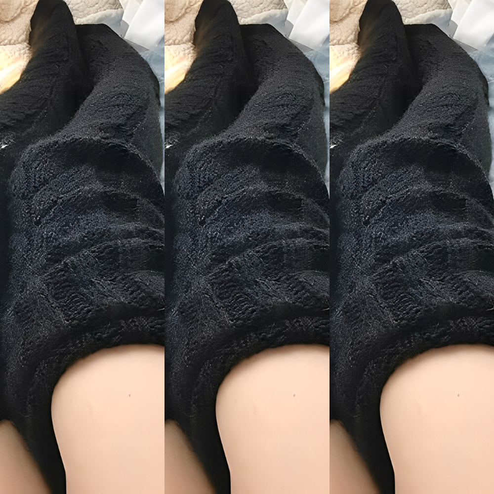 Hailee - Hřejivé pletené nadkolenky pro ženy