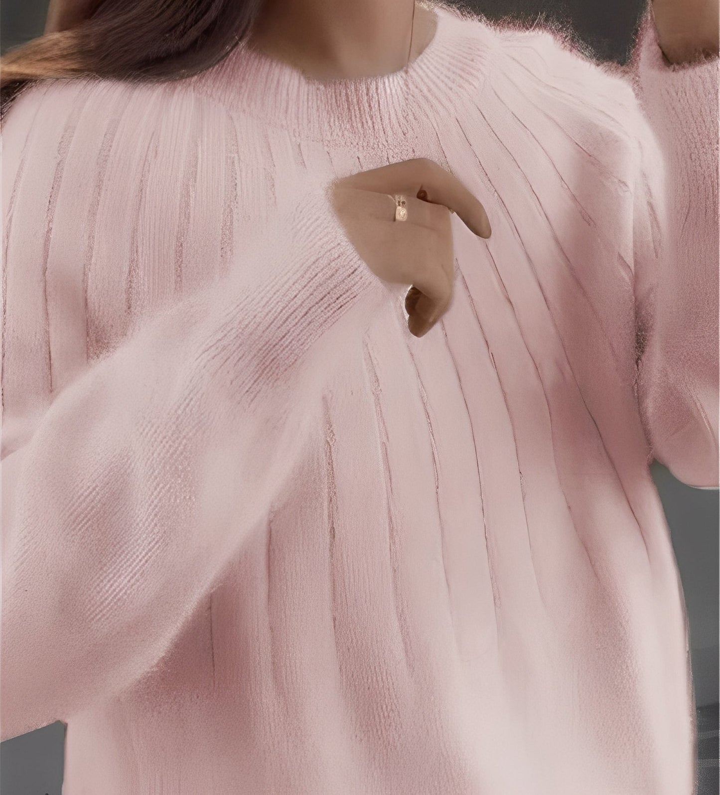 Josslyn - Stylový dámský kašmírový svetr s volným střihem