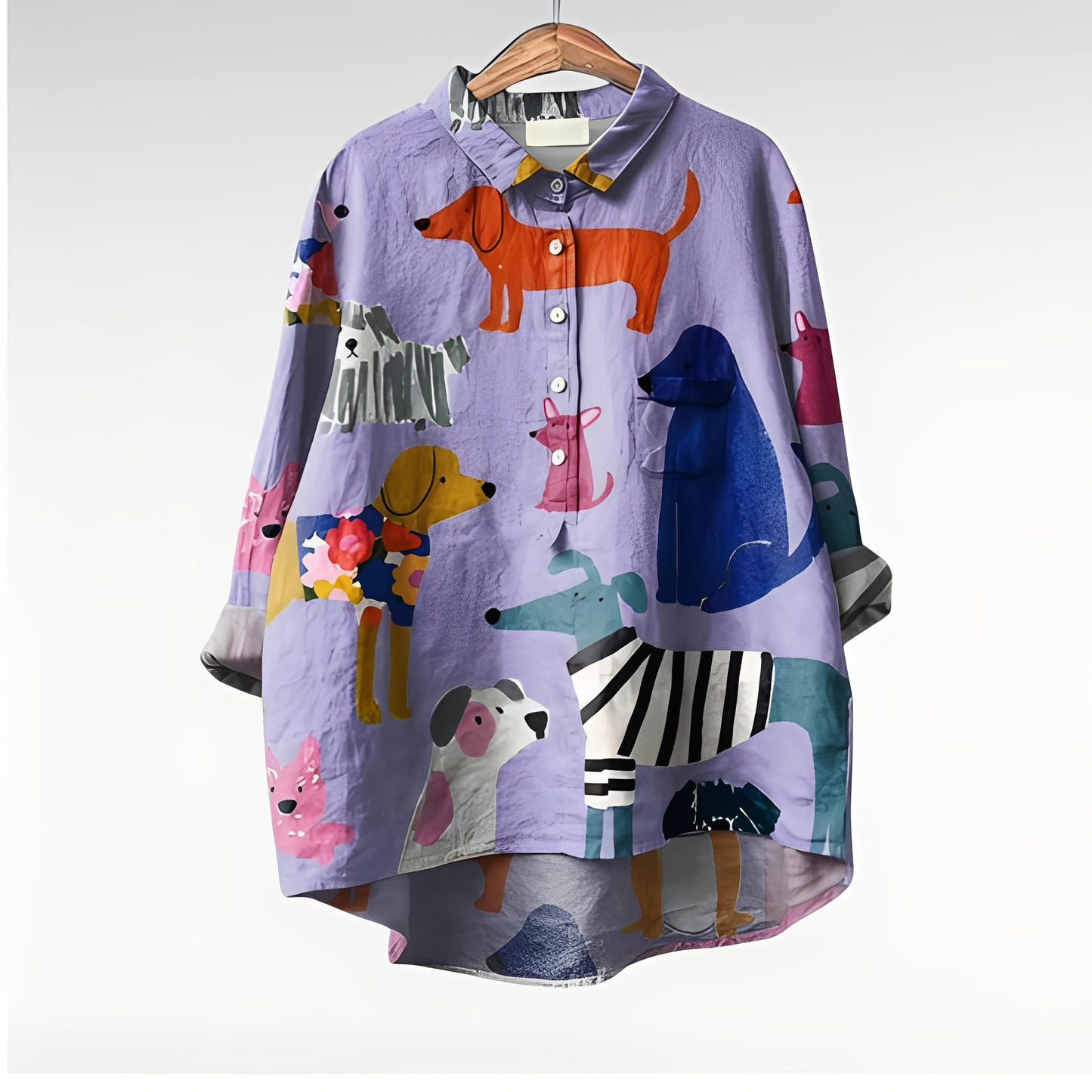 Eyden - Umělecká dámská dlouhá košile