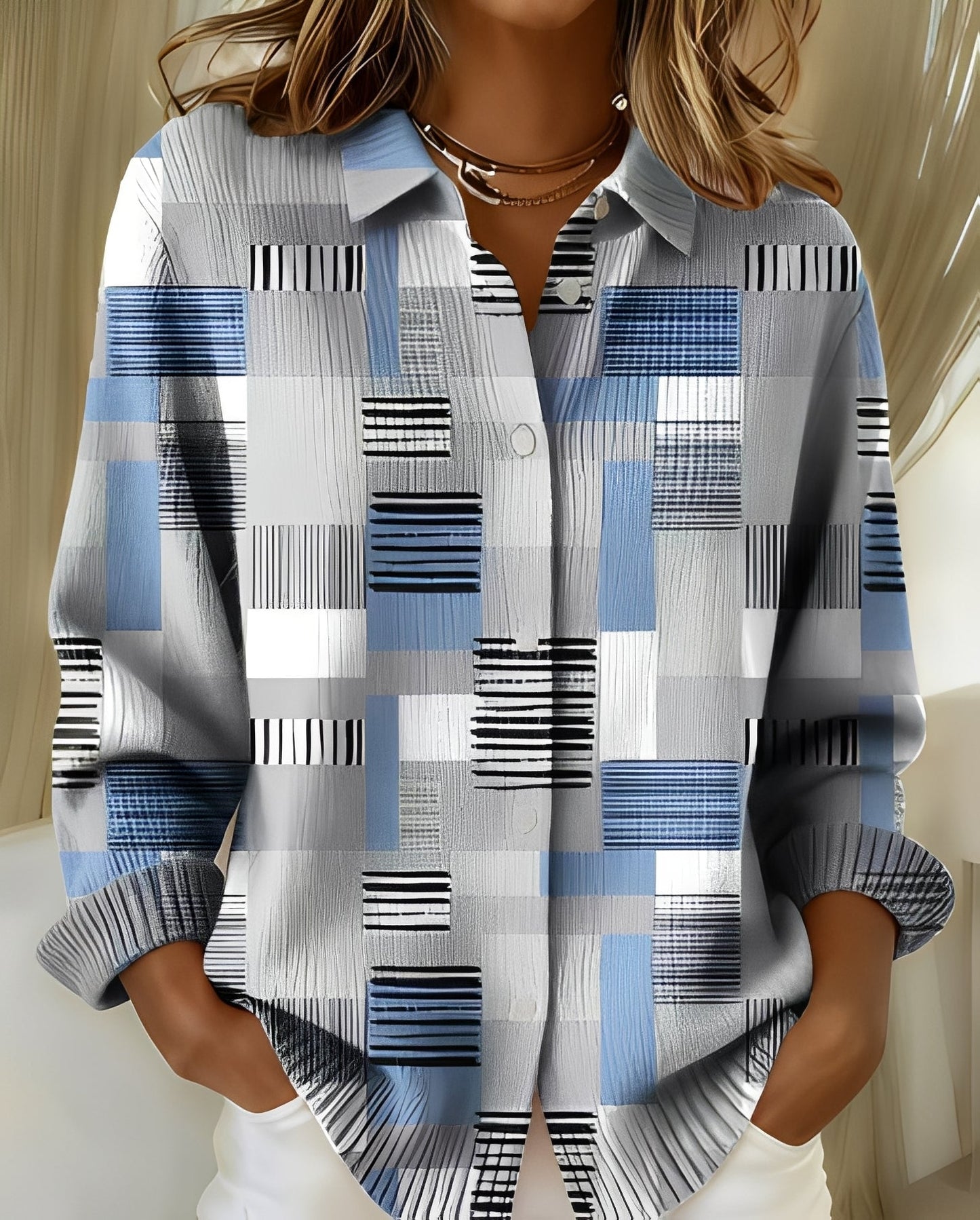 Yancy - Stylový a pohodlný volný svetr pro ženy