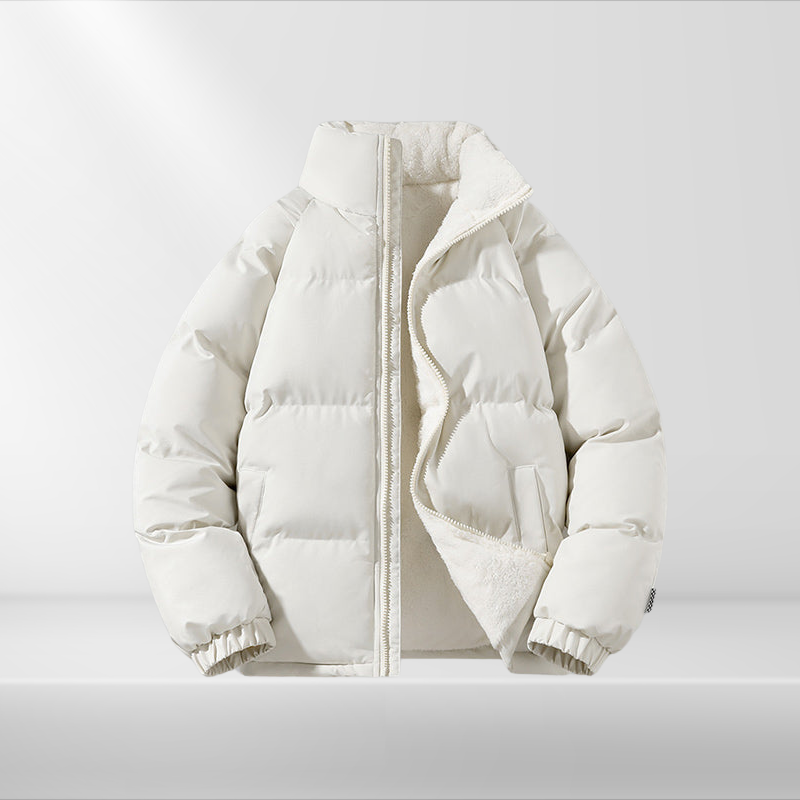 Calvin – Pánská puffer bunda s fleece podšívkou