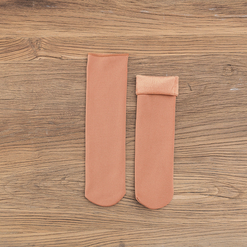 Gloria - Teplé sametové zimní ponožky pro ženy