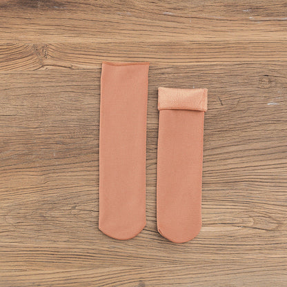 Gloria - Teplé sametové zimní ponožky pro ženy