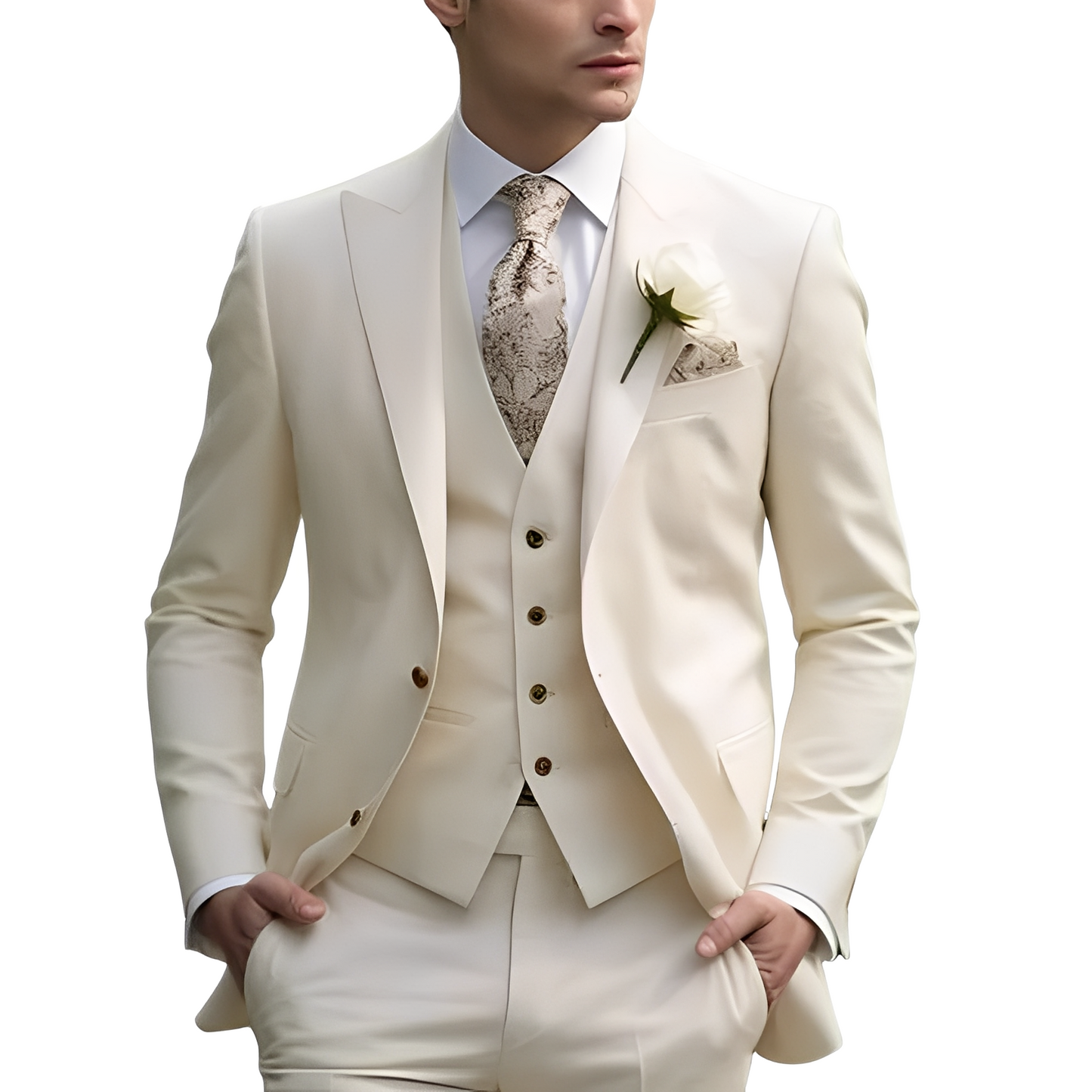 Austin - Moderní pánský oblek ve 3 dílech