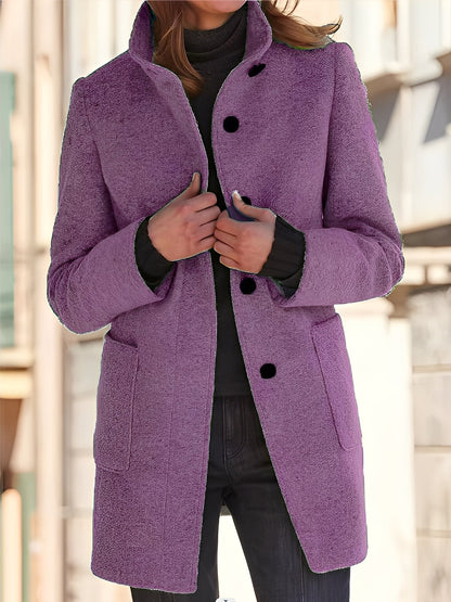 Michele - Dámský větruodolný vlněný kabát