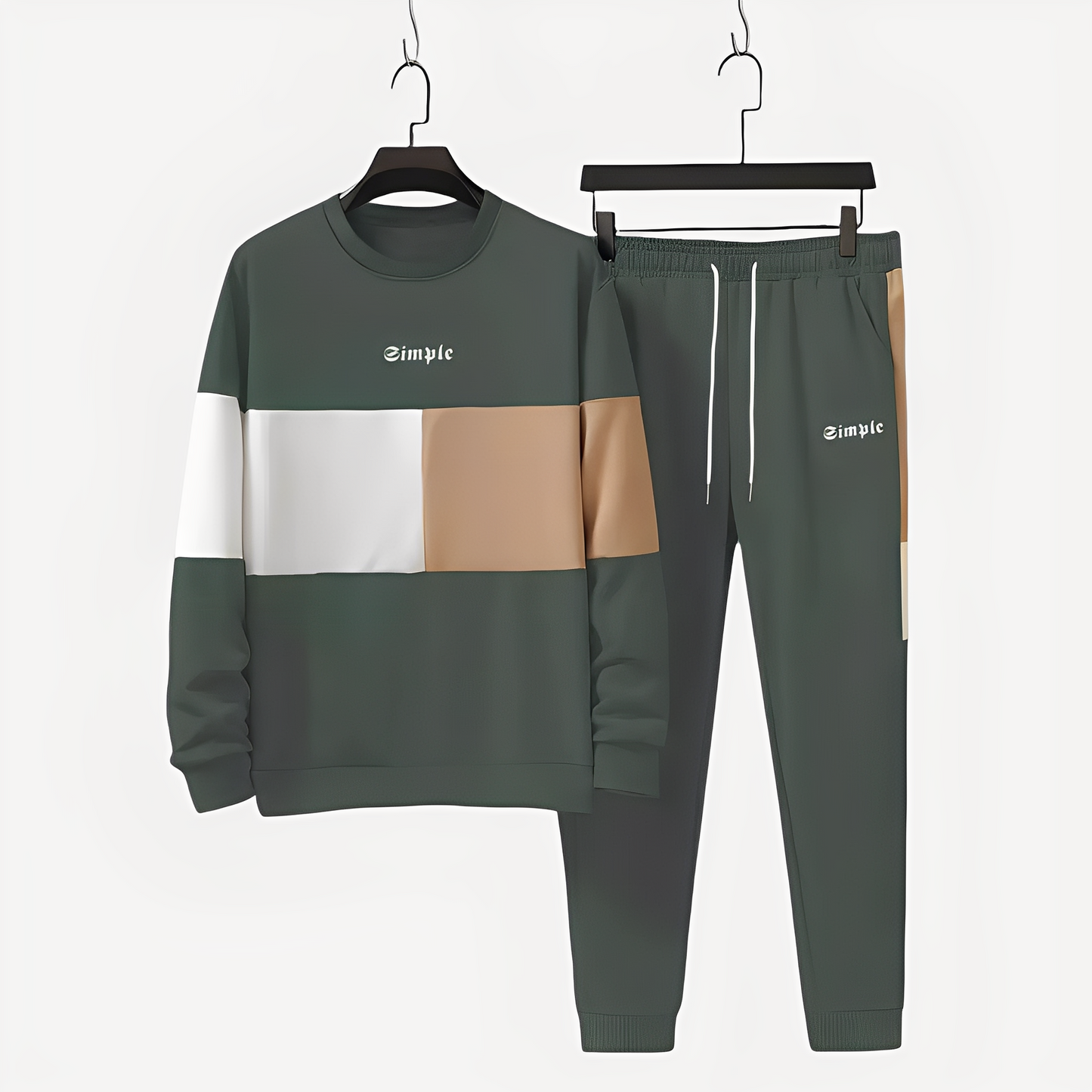 Charlton - Moderní sportovní sada pro muže s blokovým designem