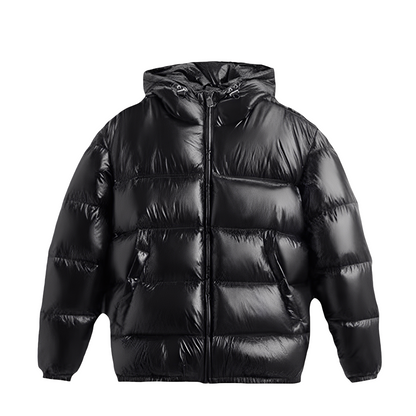 Darrel - Trendy dámská péřová bunda s kapucí