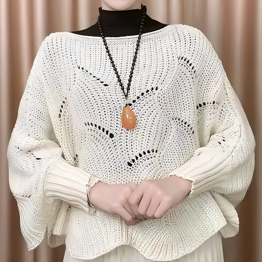 Celestine - Dámský termo svetr s netopýřími rukávy