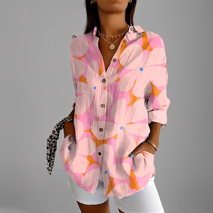 Annick - Stylová dámská halenka s dlouhými rukávy