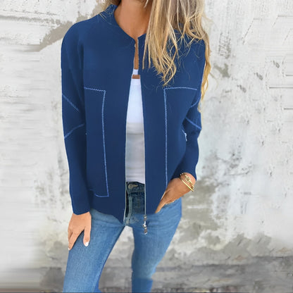 Chelsea - Dámská elegantní bunda na zip