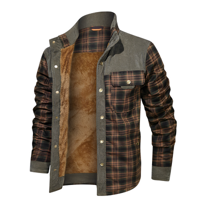 Harmon - Elegance u kárované bundy pro muže