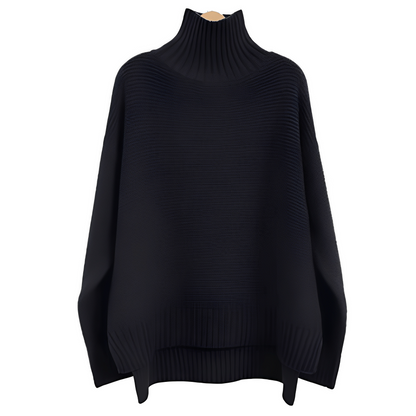 Sally - Stylový dámský rolákový svetr z vlny