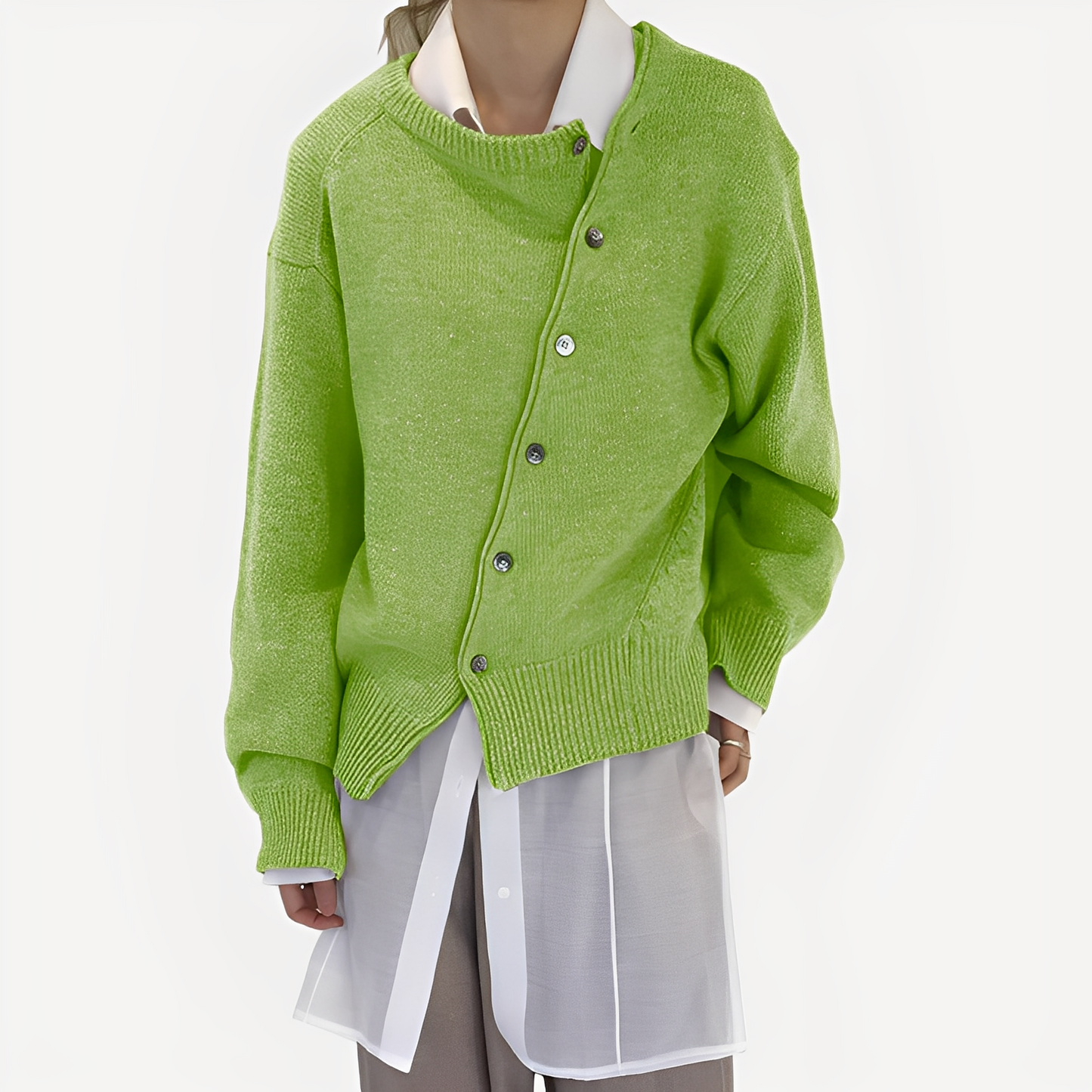 Susanne - Moderní a pohodlný svetr na přehození