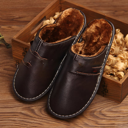 Xavier - Teplé bavlněné sandály pro muže