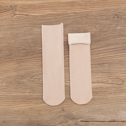 Gloria - Teplé sametové zimní ponožky pro ženy