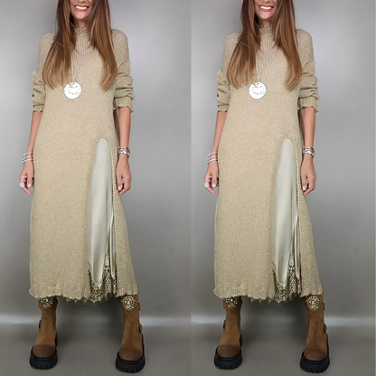 Fanny - Svetr a elegantní šaty pro ženy určené k definování