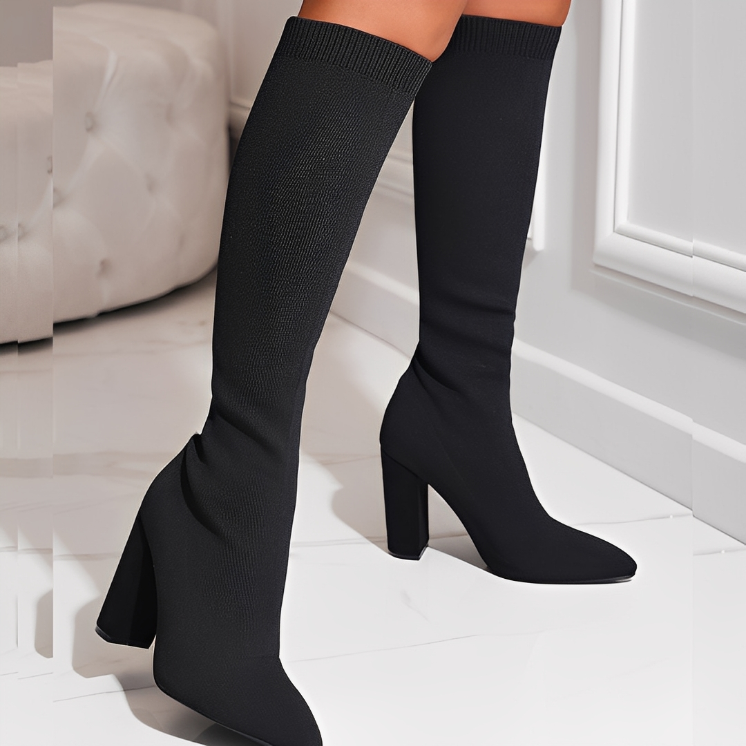 Marilyne - Stylové pletené kotníkové boty pro ženy