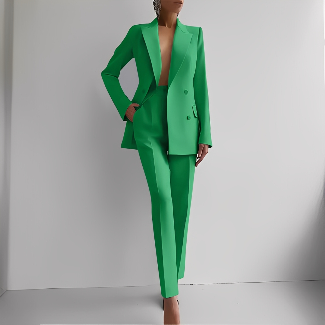 Marguerite - Dámský formální set s dlouhým sakem