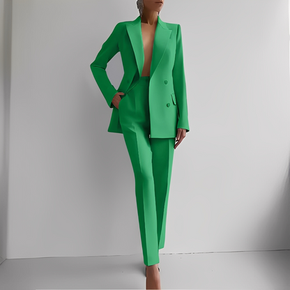 Marguerite - Dámský formální set s dlouhým sakem