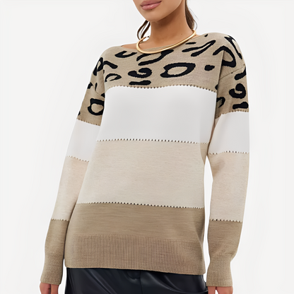 Anne - Hezký dámský svetr s motivem