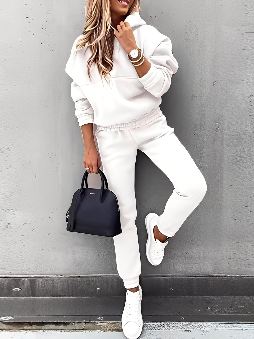 Dianna - Stylový teplákový komplet s kapucí pro ženy